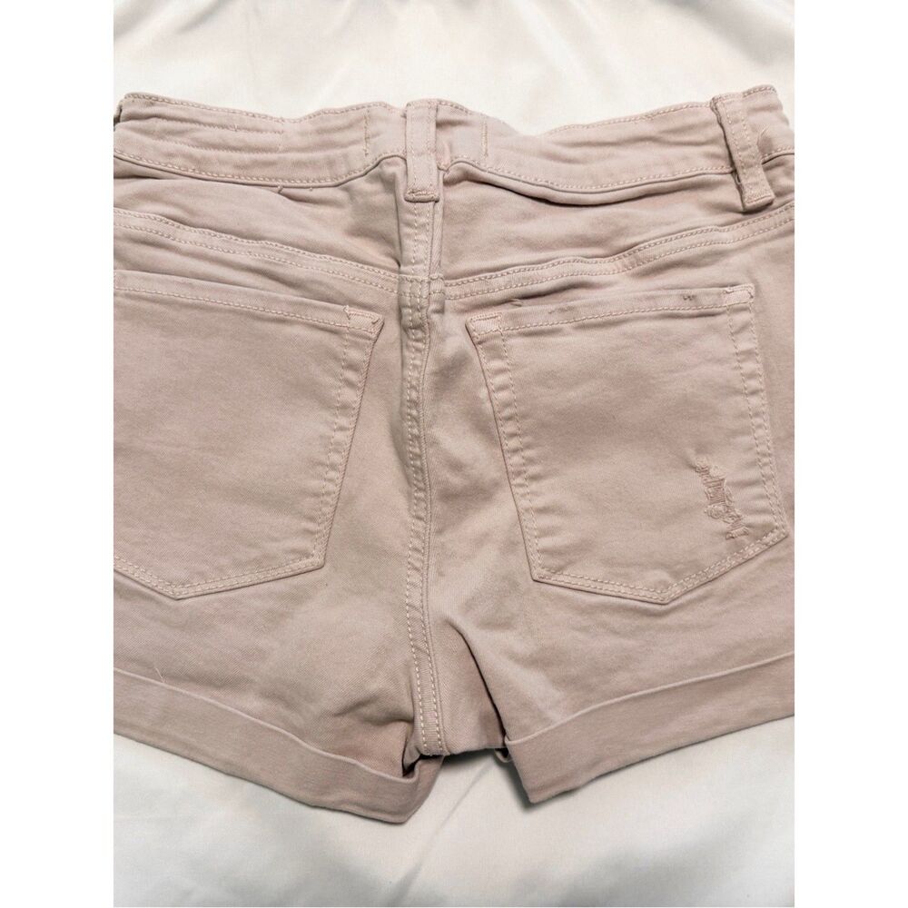 PacSun Maggie pink super stretch shortie shorts size 26